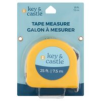 Key & Castle 25 ft Tape Measure