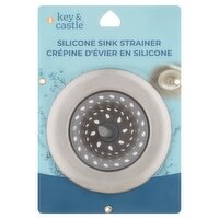 Key & Castle Silicone Sink Strainer
