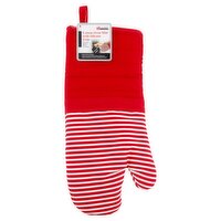 Jacent Culinary Elements Cotton Oven Mitt with Silicone Grip, 1 Each