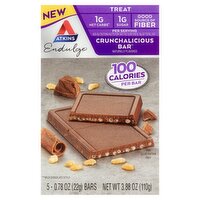 Atkins Endulge Crunchalicious Bar, 0.78 oz, 5 count, 3.7 Ounce