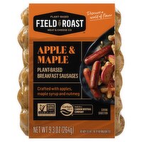 Field Roast Apple & Maple Plant-Based Breakfast Sausage 9.31 oz