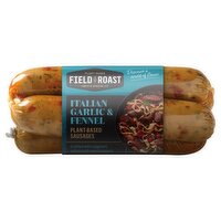 FIELD ROAST Italian Garlic & Fennel Plant-Based Sausages, 12.95 oz, 12.95 Ounce