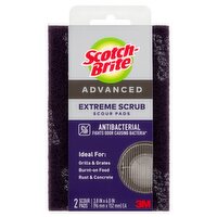 Scotch-Brite® Extreme Scrub Scour Pad, 2/Pack, 2 Each