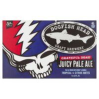 Dogfish Head Craft Brewery Grateful Dead Juicy Pale Ale, 12 fl oz, 6 count