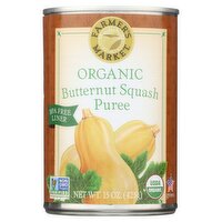 Farmer's Market Organic Butternut Squash Puree, 15 oz