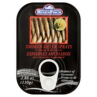 Rügen Fisch Smoked Kieler Sprats in Vegetable Oil and Own Juice, 3.88 oz