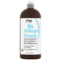 Primal Elements 3% Hydrogen Peroxide Topical Solution, USP, 32 fl oz