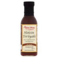 Asian Menu Hoisin Teriyaki Sauce and Marinade, 15.5 oz