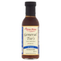 Asian Menu Mildly Spicy General Tso's Sauce and Glaze, 14.5 oz