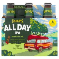 Founders All Day Session IPA, 6 count, 12 fl oz, 6 Each