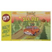 Founders All Day Haze, Session Hazy IPA, 12 fl oz, 15 count