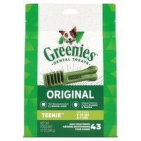 GREENIES Original Teenie Dental Treats for Dogs, 43 count, 12 oz