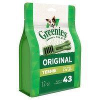 GREENIES Original Teenie Dental Treats for Dogs, 43 count, 12 oz