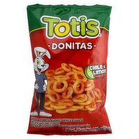 Totis Donitas Chili & Lime Flavored Wheat Snack, 1.76 oz