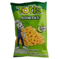 Totis Donitas Lime & Salt Flavored Wheat Snack, 1.76 oz