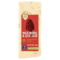 Meister Wild Morel & Leek Jack Cheese, 6 oz