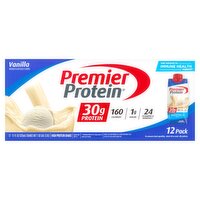 Premier Protein Vanilla High Protein Shake, 12 count, 11 fl oz