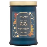 Tuscany Candle Rustic Woods Candle Limited Edition, 18 oz