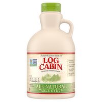 Log Cabin All Natural Table Syrup, 22 fl oz