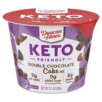 Duncan Hines Κeto Friendly Double Chocolate Cake Mix, 2.1 oz