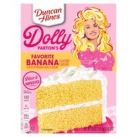 Duncan Hines Dolly Parton's Favorite Banana Flavored Cake Mix, 18 oz