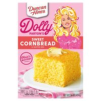 Duncan Hines Dolly Parton's Sweet Cornbread & Muffin Mix, 16 oz, 16 Ounce