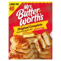Mrs. Butterworth's Original Complete Pancake & Waffle Mix Large Size, 32 oz
