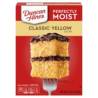 Duncan Hines Perfectly Moist Classic Yellow Cake Mix, 15.25 oz, 15.25 Ounce