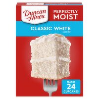 Duncan Hines Perfectly Moist Classic White Cake Mix, 15.25 oz