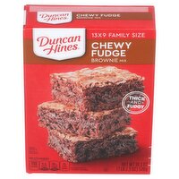 Duncan Hines Chewy Fudge Brownie Mix Family Size, 18.3 oz