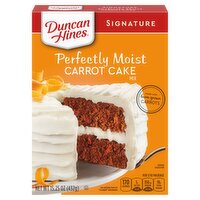 Duncan Hines Signature Perfectly Moist Carrot Cake Mix, 15.25 oz