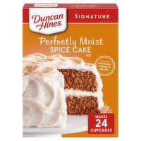 Duncan Hines Signature Perfectly Moist Spice Cake Mix, 15.25 oz, 15.25 Ounce