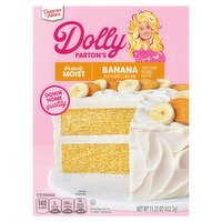 Duncan Hines Dolly Parton's Banana Flavored Cake Mix, 15.25 oz