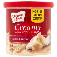 Duncan Hines Creamy Cream Cheese Home-Style Frosting, 16 oz