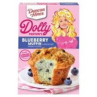 Duncan Hines Dolly Parton's Blueberry Muffin & Bread Mix, 17.83 oz