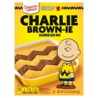 Duncan Hines Snoopy Charlie Brown-ie Blondie Bar Mix, 15.25 oz