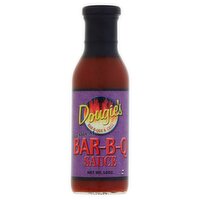 Dougie's Bar-B-Que & Grill Premium Bar-B-Que Sauce, 12 oz 