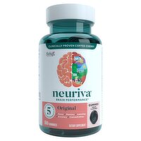 Schiff Neuriva Brain Performance Original Strawberry Flavored Gummies Dietary Supplement, 50 count