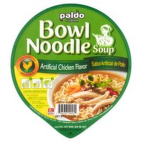 Paldo Artificial Chicken Flavor Bowl Noodle Soup, 3.03 oz