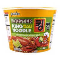 Paldo Lime Lobster Flavor King Noodle Soup, 3.88 oz