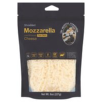 Les Petites Fermieres Shredded Mozzarella Low-Moisture Part-Skim Cheese, 8 oz