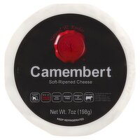 Natural & Kosher Camembert Soft-Ripened Cheese, 7 oz