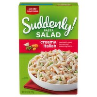 Betty Crocker Suddenly! Pasta Salad Creamy Italian Vegetable Blend & Seasoning Pasta, 8.3 oz, 8.3 Ounce