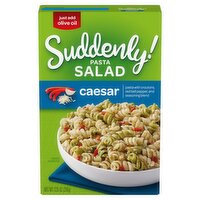 Betty Crocker Suddenly! Pasta Salad Caesar Red Peppers, Croutons & Seasoning Pasta, 7.25 oz