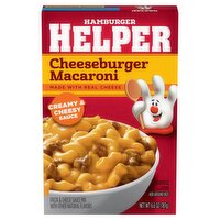 Hamburger Helper Cheeseburger Macaroni Pasta & Cheese Sauce Mix, 6.6 oz