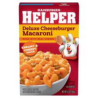 Hamburger Helper Deluxe Cheeseburger Macaroni Pasta & Cheese Sauce Mix, 5.5 oz