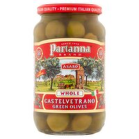 Partanna Whole Castetvetrano Green Olives, 12 oz