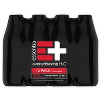 Essentia Overachieving H2O Ionized Hydration Purified Water 12oz 12Pack