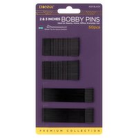 Donna 2 & 3 Inches #221 Black Bobby Pins, 50 count