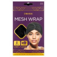 Donna #11029 Black Mesh Wrap